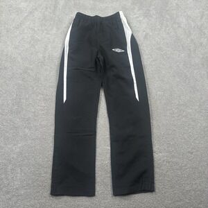 Umbro Youth Hampden Woven Soccer Pants Size Small Black